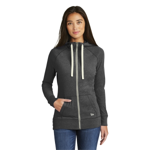 New Era Women's Sueded Cotton Blend Full-Zip Hoodie.