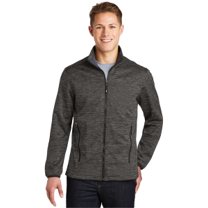 Sport-Tek® Men's PosiCharge® Electric Heather Soft Shell Jacket