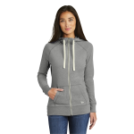 New Era Women's Sueded Cotton Blend Full-Zip Hoodie.