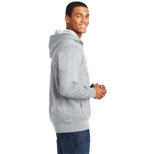 Sport-Tek Lace Up Pullover Hooded Sweatshirt.