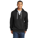 Sport-Tek Lace Up Pullover Hooded Sweatshirt.