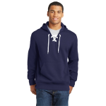 Sport-Tek Lace Up Pullover Hooded Sweatshirt.