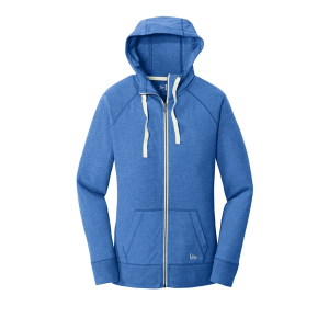 New Era Women's Sueded Cotton Blend Full-Zip Hoodie.