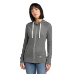 New Era Women's Sueded Cotton Blend Full-Zip Hoodie.