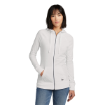 New Era Women's Sueded Cotton Blend Full-Zip Hoodie.