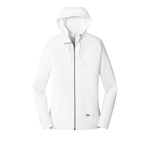 New Era Women's Sueded Cotton Blend Full-Zip Hoodie.