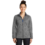 Sport-Tek Women's PosiCharge Electric Heather Soft Shell Jacket