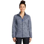 Sport-Tek Women's PosiCharge Electric Heather Soft Shell Jacket