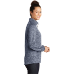 Sport-Tek Women's PosiCharge Electric Heather Soft Shell Jacket