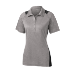 Sport-Tek Women's Heather Colorblock Contender Polo.