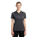 Sport-Tek Women's Heather Colorblock Contender Polo.