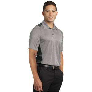 Sport-Tek® Heather Colorblock Contender Polo