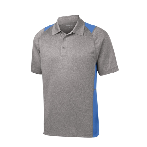 Sport-Tek® Heather Colorblock Contender Polo