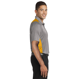 Sport-Tek® Heather Colorblock Contender Polo