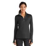 Nike Women's Dri-FIT Stretch 1/2-Zip Cover-Up.