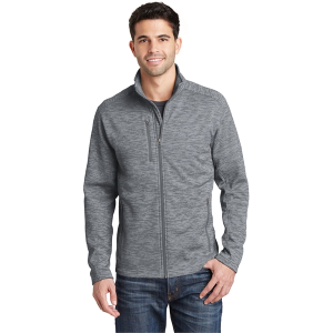 Port Authority Digi Stripe Fleece Jacket.